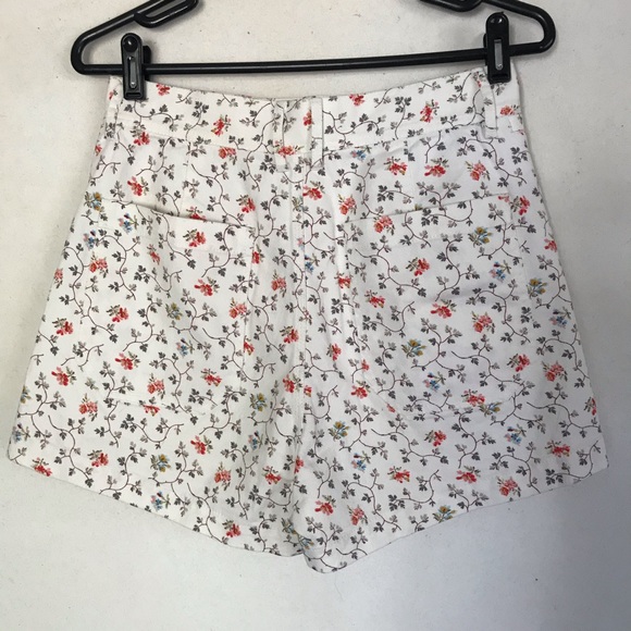 REBECCA TAYLOR vine print Twill shorts NWT - Picture 5 of 8